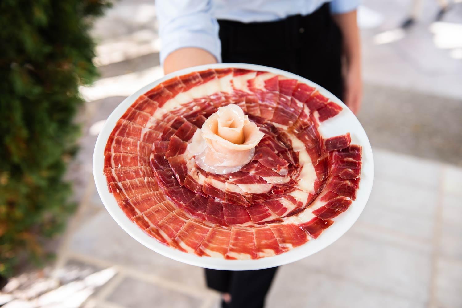 Plato de Jamón ibérico Loncheado